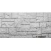 Фасадная панель ПВХ FineBer (Файнбир) Камень Дикий Мелованный Белый