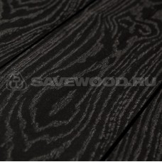 Террасная доска ДПК с тиснением Savewood Salix Черный