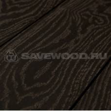 Террасная доска ДПК с тиснением Savewood Salix Темно-коричневый